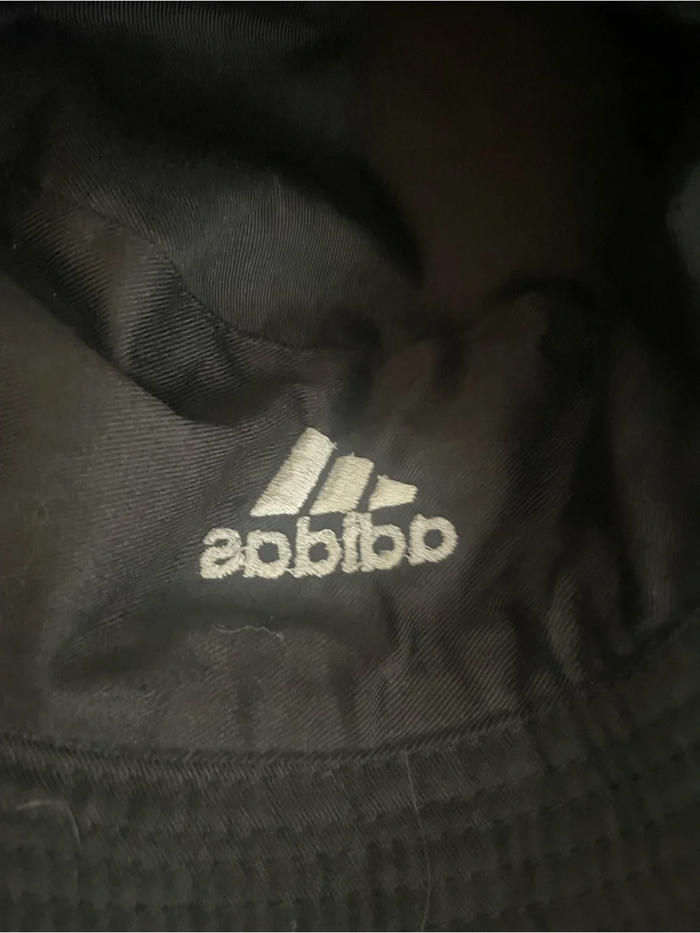 adidas Purple Bucket Hat with White Embroidered Logo